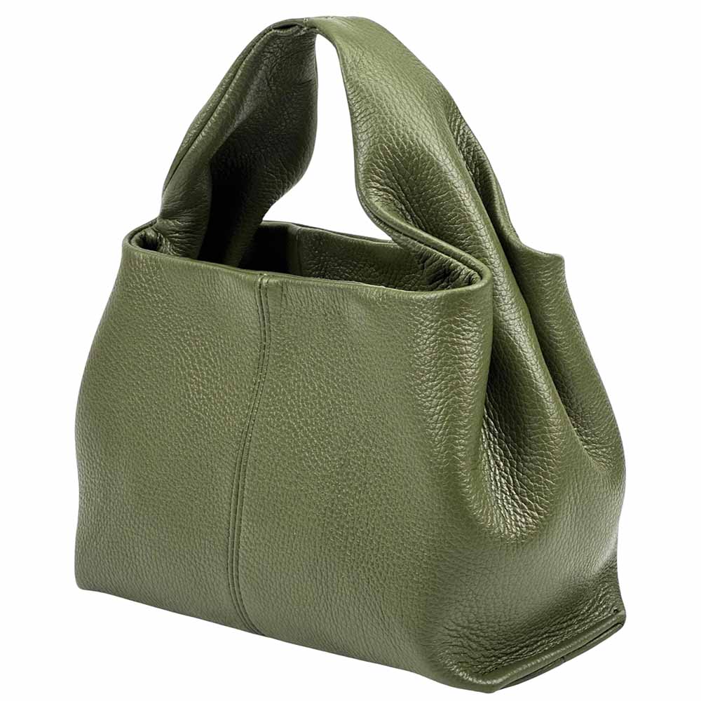 Lucea Soft Genuine Leather Handbag - Leather Italiano