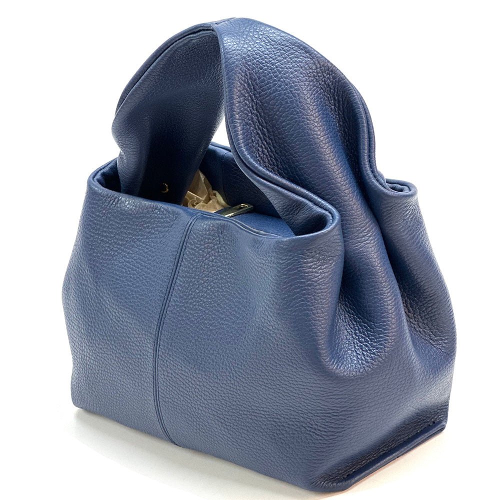 Lucea Soft Genuine Leather Handbag - Leather Italiano