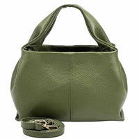 Lucea Soft Genuine Leather Handbag - Leather Italiano
