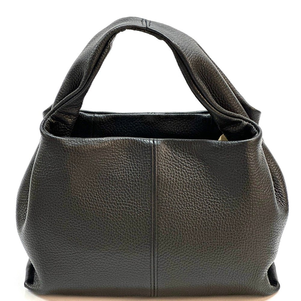 Lucea Soft Genuine Leather Handbag - Leather Italiano