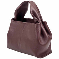 Lucea Soft Genuine Leather Handbag - Leather Italiano