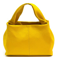 Lucea Soft Genuine Leather Handbag - Leather Italiano