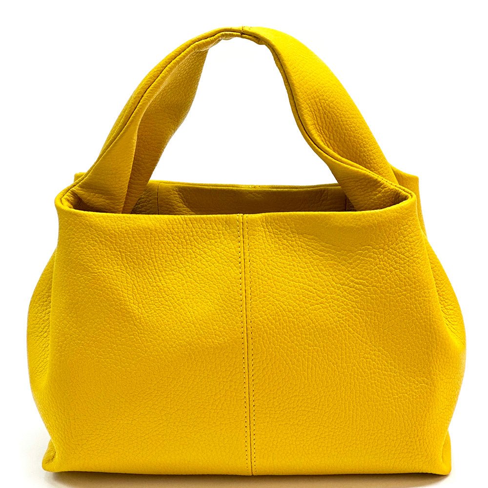 Lucea Soft Genuine Leather Handbag - Leather Italiano