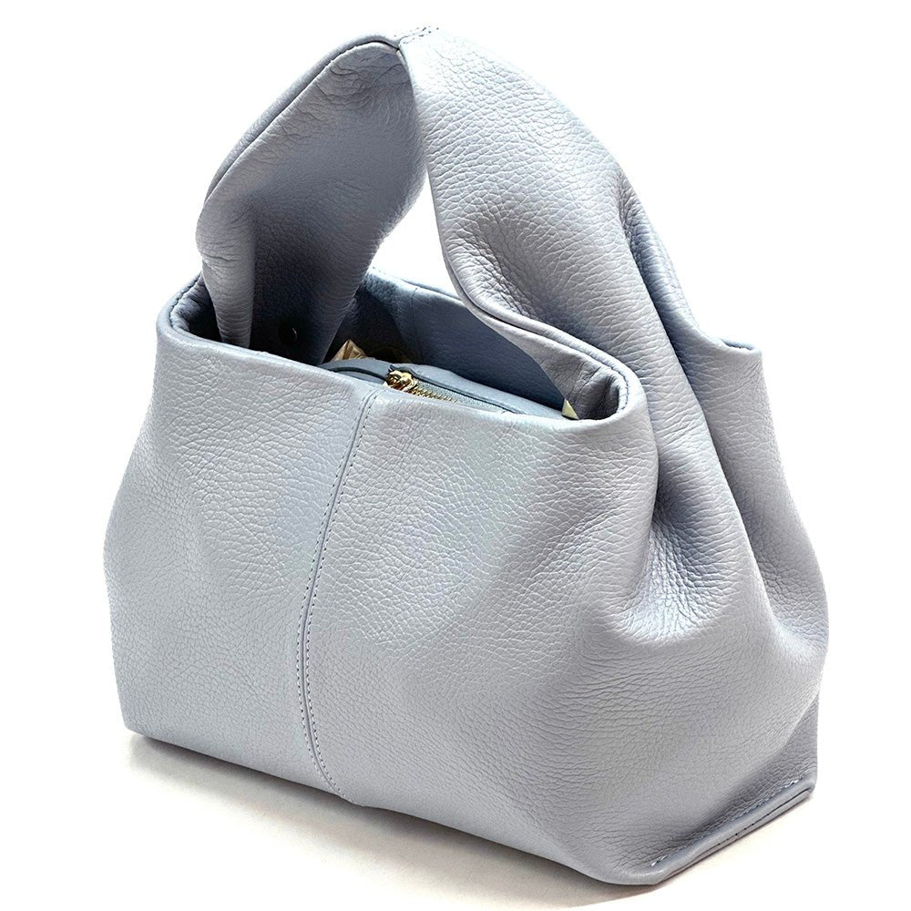 Lucea Soft Genuine Leather Handbag - Leather Italiano