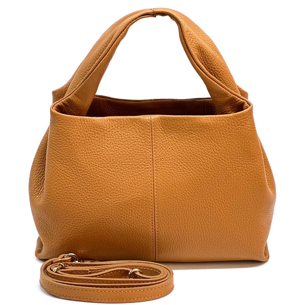 Lucea Soft Genuine Leather Handbag - Leather Italiano