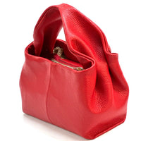 Lucea Soft Genuine Leather Handbag - Leather Italiano