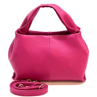 Lucea Soft Genuine Leather Handbag - Leather Italiano