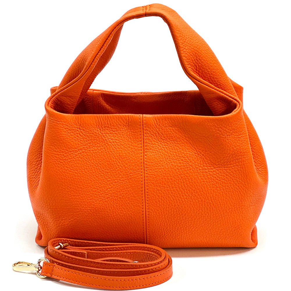 Lucea Soft Genuine Leather Handbag - Leather Italiano