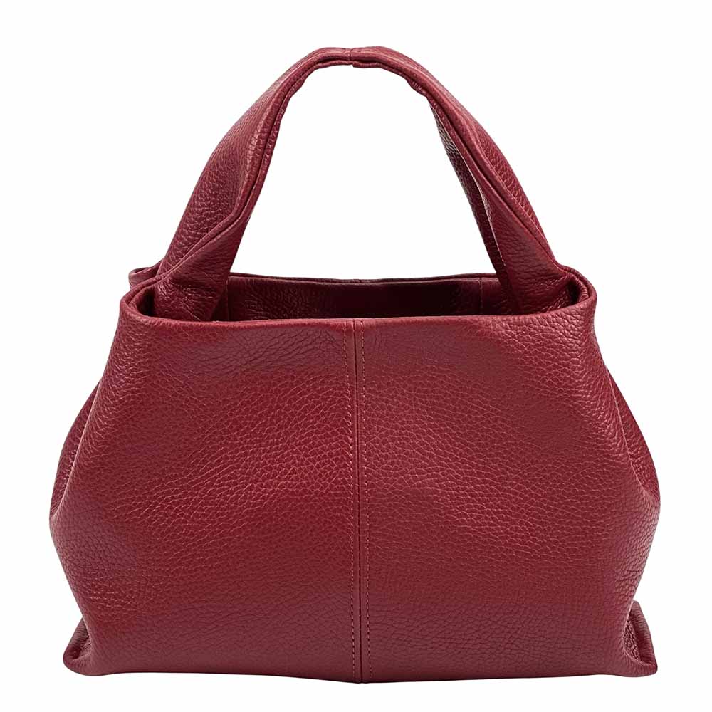 Lucea Soft Genuine Leather Handbag - Leather Italiano
