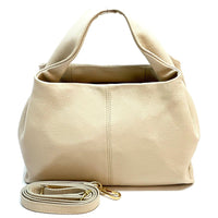 Lucea Soft Genuine Leather Handbag - Leather Italiano