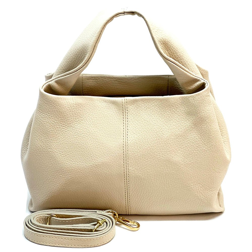 Lucea Soft Genuine Leather Handbag - Leather Italiano