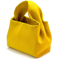 Lucea Soft Genuine Leather Handbag - Leather Italiano