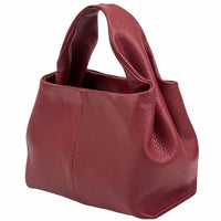 Lucea Soft Genuine Leather Handbag - Leather Italiano