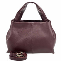 Lucea Soft Genuine Leather Handbag - Leather Italiano