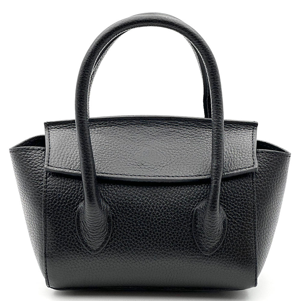 Lucilla Small Italian Cow Leather Handbag - Leather Italiano