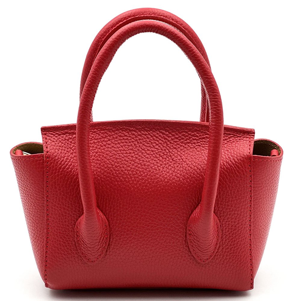Lucilla Small Italian Cow Leather Handbag - Leather Italiano