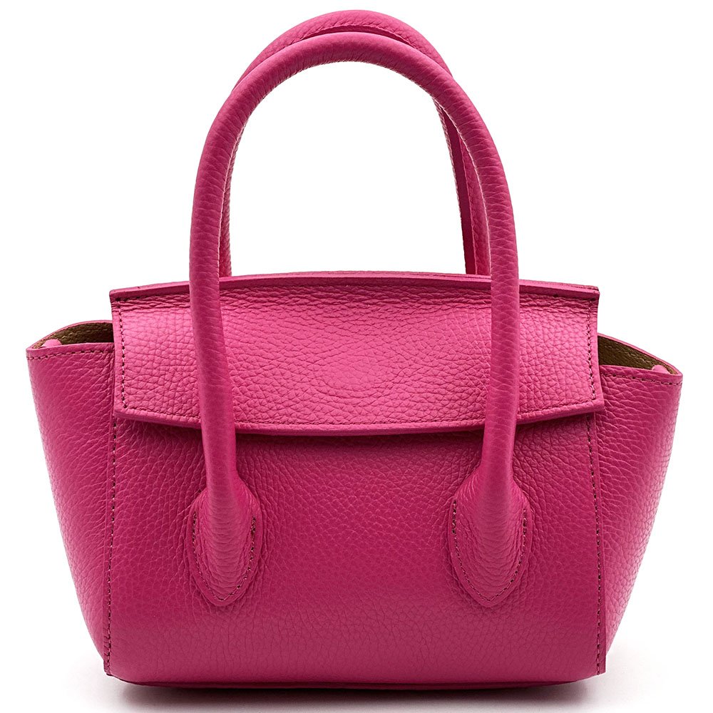 Lucilla Small Italian Cow Leather Handbag - Leather Italiano