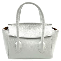 Lucilla Small Italian Cow Leather Handbag - Leather Italiano