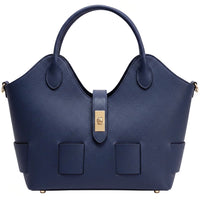 Lunetta Italian Leather Tote Bag - Leather Italiano