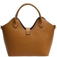 Lunetta Italian Leather Tote Bag - Leather Italiano