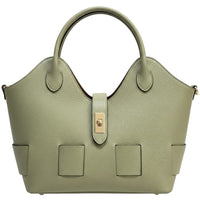 Lunetta Italian Leather Tote Bag - Leather Italiano