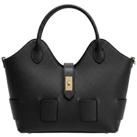 Lunetta Italian Leather Tote Bag - Leather Italiano