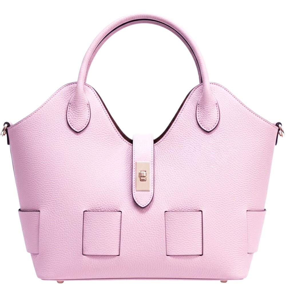 Lunetta Italian Leather Tote Bag - Leather Italiano