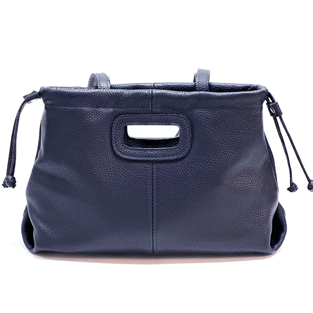 Lysandra Italian Soft Cow Leather Shoulder Bag - Leather Italiano