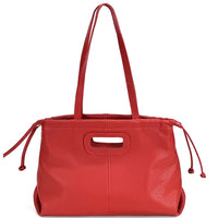 Lysandra Italian Soft Cow Leather Shoulder Bag - Leather Italiano