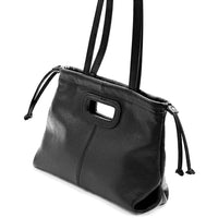 Lysandra Italian Soft Cow Leather Shoulder Bag - Leather Italiano