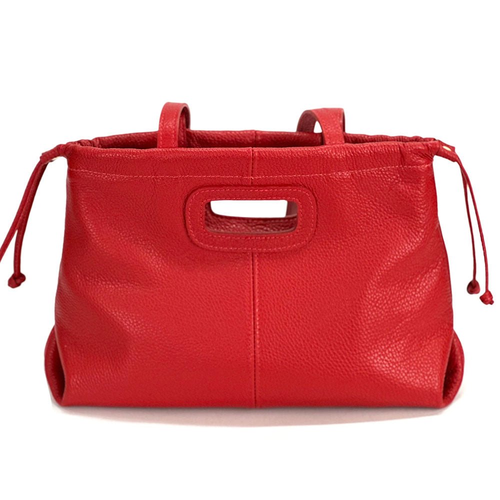 Lysandra Italian Soft Cow Leather Shoulder Bag - Leather Italiano
