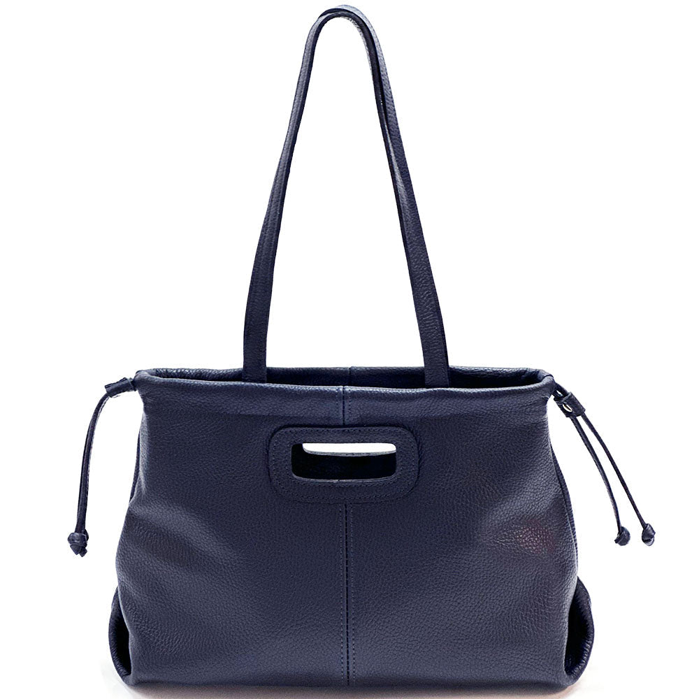 Lysandra Italian Soft Cow Leather Shoulder Bag - Leather Italiano