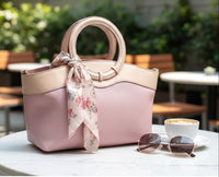 Marcella Cow Leather Top Handle Bag - Leather Italiano