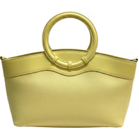 Marcella Cow Leather Top Handle Bag - Leather Italiano