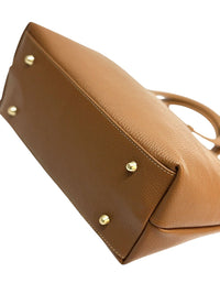 Marcella Cow Leather Top Handle Bag - Leather Italiano
