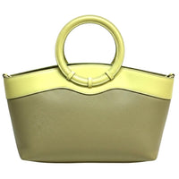 Marcella Cow Leather Top Handle Bag - Leather Italiano