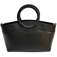 Marcella Cow Leather Top Handle Bag - Leather Italiano