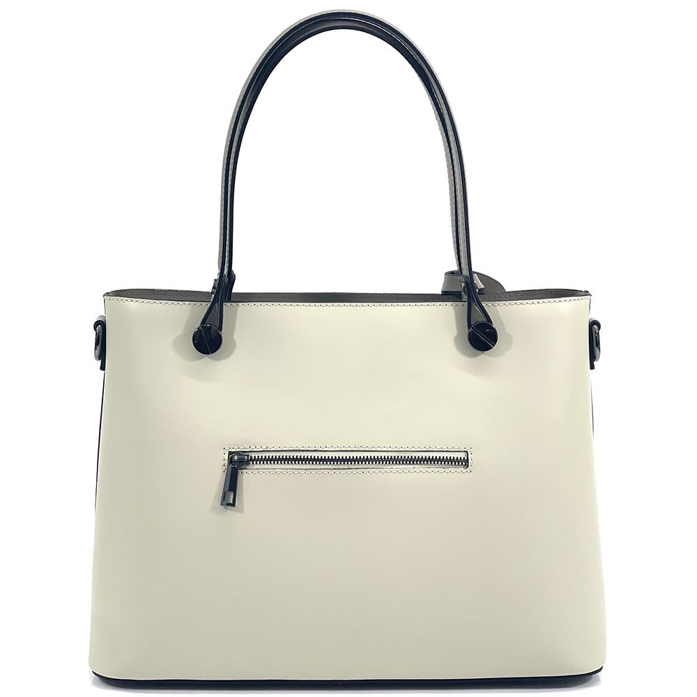 Margherita Tote Italian Handmade Leather Bag – Elegant Everyday Tote for Women - Leather Italiano