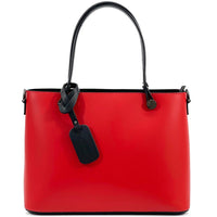 Margherita Tote Italian Handmade Leather Bag – Elegant Everyday Tote for Women - Leather Italiano