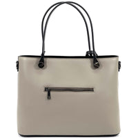 Margherita Tote Italian Handmade Leather Bag – Elegant Everyday Tote for Women - Leather Italiano