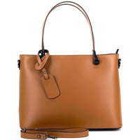 Margherita Tote Italian Handmade Leather Bag – Elegant Everyday Tote for Women - Leather Italiano