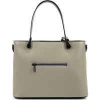 Margherita Tote Italian Handmade Leather Bag – Elegant Everyday Tote for Women - Leather Italiano