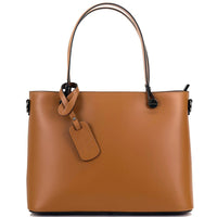 Margherita Tote Italian Handmade Leather Bag – Elegant Everyday Tote for Women - Leather Italiano