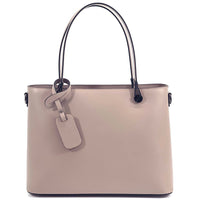 Margherita Tote Italian Handmade Leather Bag – Elegant Everyday Tote for Women - Leather Italiano