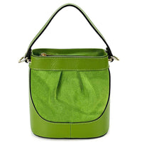 Marina Leather Bucket Bag - Leather Italiano