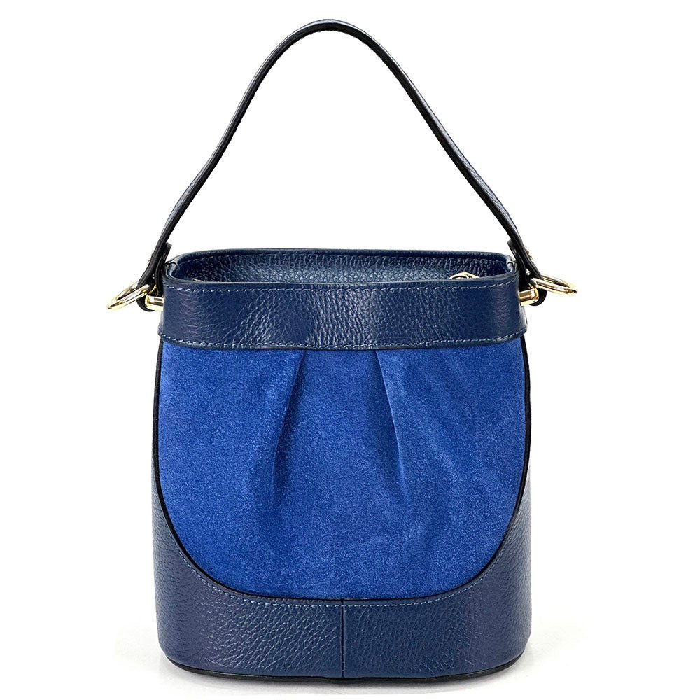 Marina Leather Bucket Bag - Leather Italiano