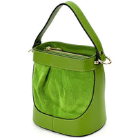 Marina Leather Bucket Bag - Leather Italiano