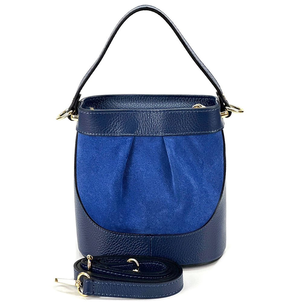 Marina Leather Bucket Bag - Leather Italiano