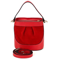 Marina Leather Bucket Bag - Leather Italiano
