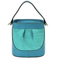 Marina Leather Bucket Bag - Leather Italiano